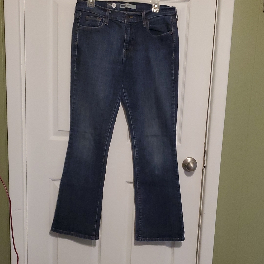 Levi's Dark Blue Flare Jeans